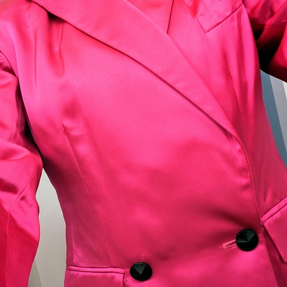 Vintage 80's Alfred Sung Satin Suit - Picture 10 of 10